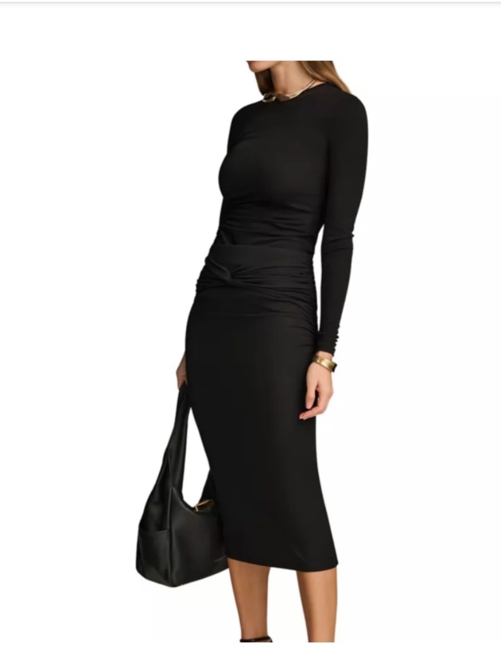 Donna Karan New York
Women's Twist Front Knit Skirt